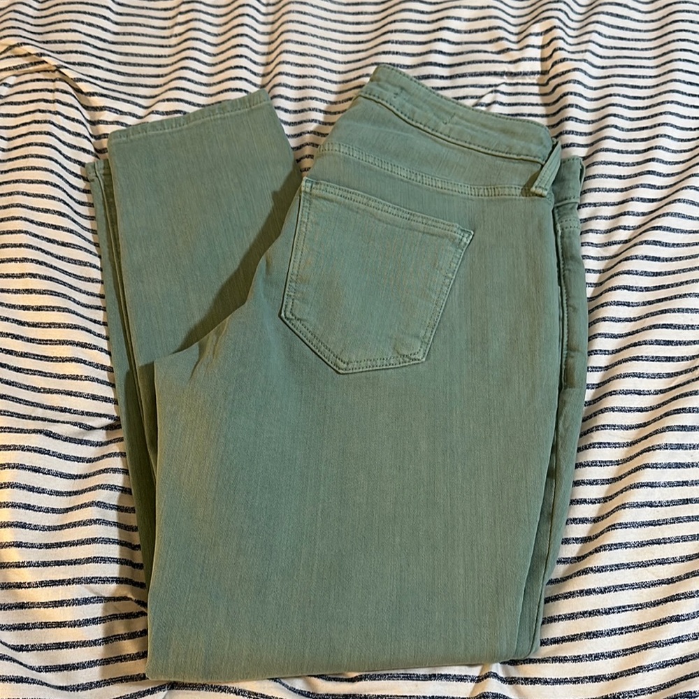 Universal Thread Sage Green High-Rise Skinny Jeans